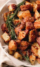 Load image into Gallery viewer, Date Night:  Chicken Piccata w/ Broccoli Rabe,  Roast Potatoes, &amp; Zabaglione
