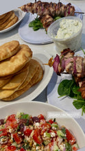 Load image into Gallery viewer, Kids:  Greek Chicken Kebabs &amp; Homemade Pita
