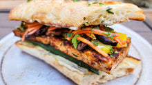 Load image into Gallery viewer, Banh Mi and Baked Mushroom Spring Rolls ( Vegan)
