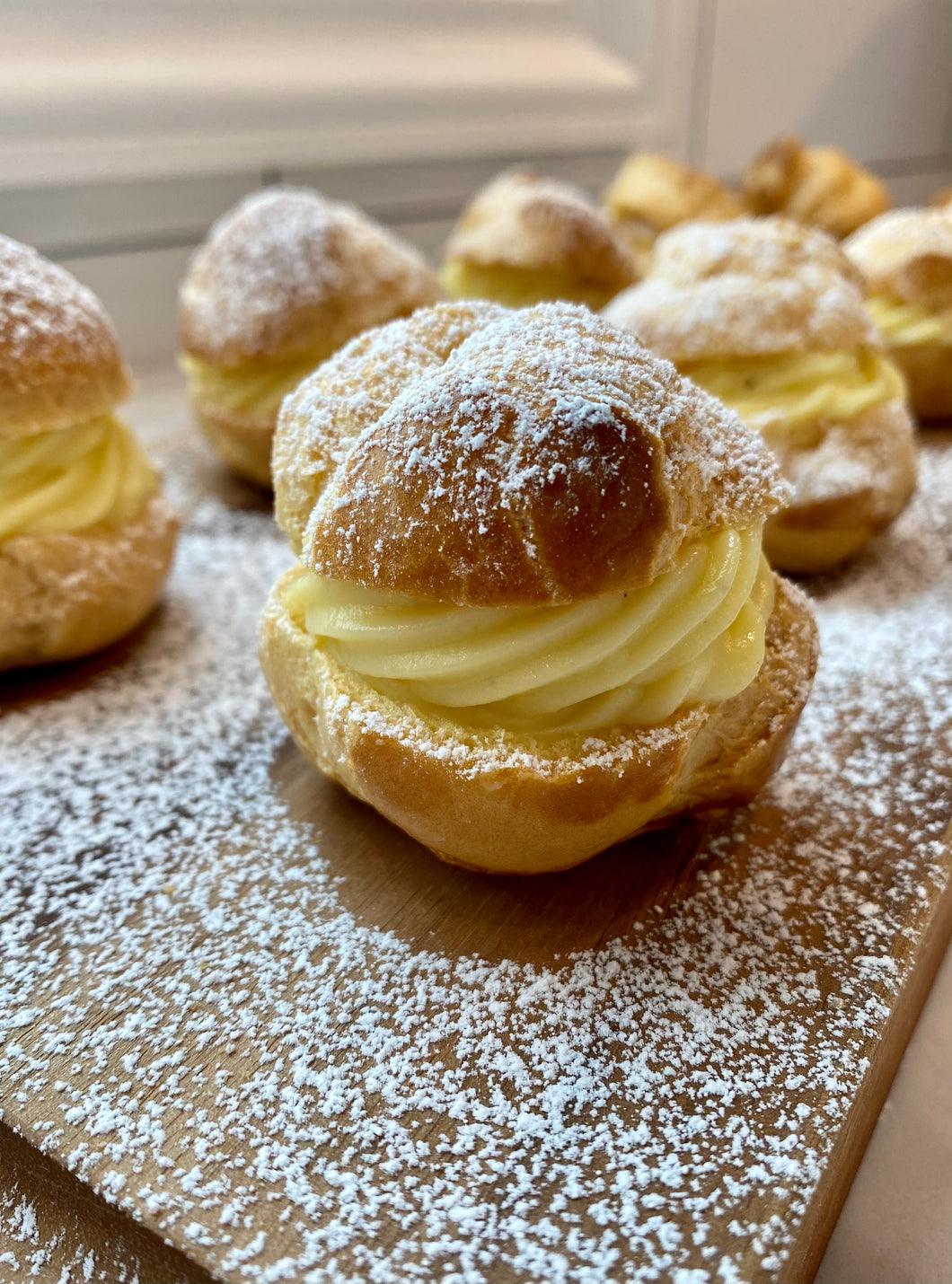 Pastry: Cream Puffs and Eclairs