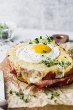 Load image into Gallery viewer, Croque Madam &amp; Dutch Baby Pancakes
