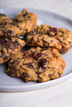 Load image into Gallery viewer, Cookie Workshop: Dark Chocolate Peanut Butter, Salted Chocolate Truffle &amp; Oatmeal Raisin
